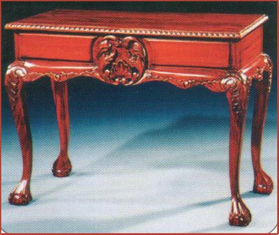 Chippendale Console with Marble